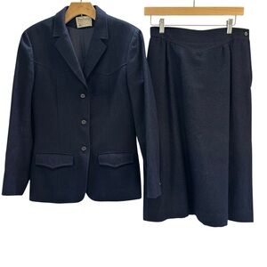 Vintage Pendleton High Grade Western Wear 2 Piece Wool Suit 12(?) READ